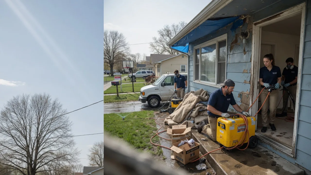 Basement Flood Cleanup in Thorndale, TX near me